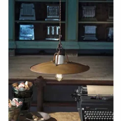 Ferroluce Pendelleuchten Vintage-Hängelampe im Industrial Design von