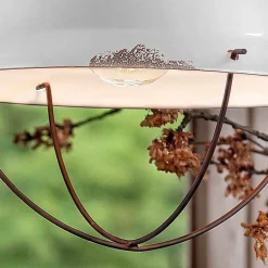 Ferroluce Pendelleuchten Vintage-Hängelampe im Industrial Style Clara