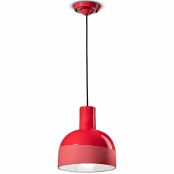 Ferroluce Moderne Pendelleuchten-Hängelampe im modernen Stil aus Keramik Made in Italy - Caxixi