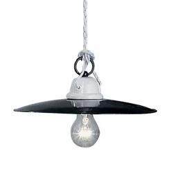 Ferroluce Pendelleuchten Vintage-Hängelampe im rustikalen Design Potenza