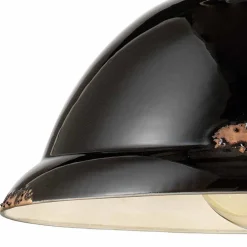 Ferroluce Pendelleuchten Vintage-Hängelampe im Vintage Design aus Keramik und Metall Angela