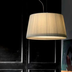 Viadurini by Sideform Klassische Pendelleuchten-Hängelampe in modernem Design aus Seide Bamboo