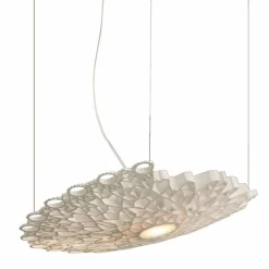 Viadurini Lighting Designer Pendelleuchten-Hängelampe in Weiß Technopolymer Design 2 Dimensionen - Kathedrale