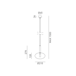 Viadurini Lighting Klassische Pendelleuchten-Hängelampe mit Glas in verschiedenen Formen, hergestellt in Italien – Sintonia