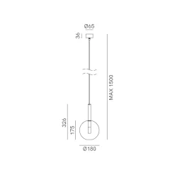 Viadurini Lighting Klassische Pendelleuchten-Hängelampe mit Glas in verschiedenen Formen, hergestellt in Italien – Sintonia