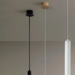 Viadurini Lighting Moderne Pendelleuchten-Hängelampe mit Metallrahmen und verstellbaren Kabeln – Birke