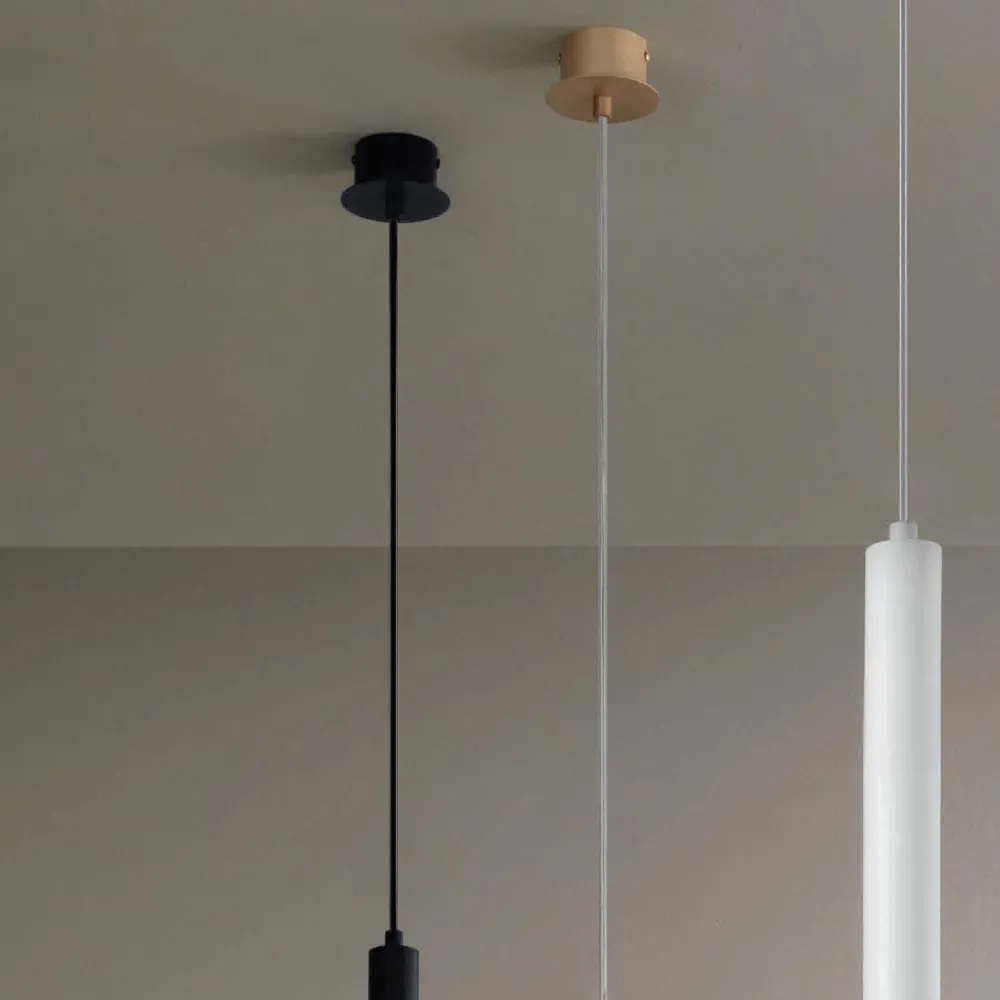 Viadurini Lighting Moderne Pendelleuchten-Hängelampe mit Metallrahmen und verstellbaren Kabeln – Birke