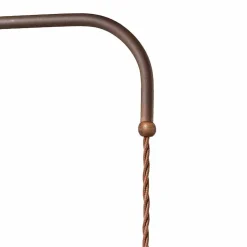 Ferroluce Pendelleuchten Vintage-Hängelampe verstellbar im Country Stil Sally