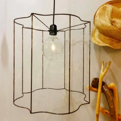 Viadurini by Sideform Designer Pendelleuchten-Hängelampe/Stehlampe Käfig in modernem Design Cigno