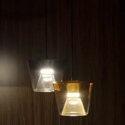 Viadurini Lighting Moderne Pendelleuchten-Hängeleuchte aus Metall und Glas Made in Italy - Think