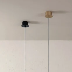 Viadurini Lighting Moderne Pendelleuchten-Hängeleuchte aus pulverbeschichtetem Aluminium und verstellbarem Kabel – Buxus