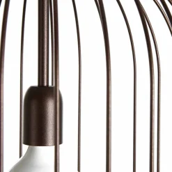 Viadurini Lighting Designer Pendelleuchten-Hängeleuchte aus Stahl Durchmesser 35xH70xL.Katalog cm Bibiana