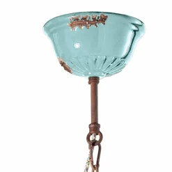 Ferroluce Pendelleuchten Vintage-Hängeleuchte im Industrial Stil Katie