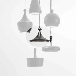 Aldo Bernardi Moderne Pendelleuchten-Hängeleuchte LED aus Keramik - Lustrini L1