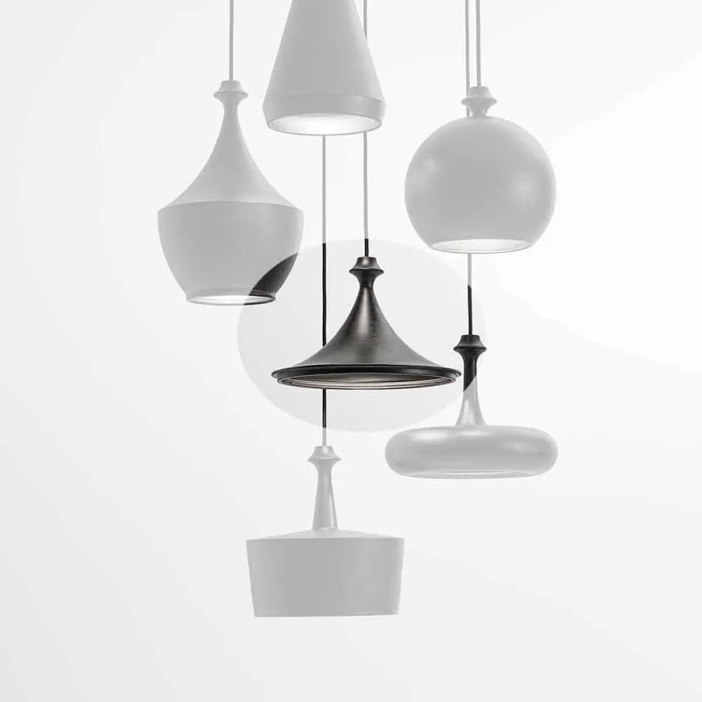 Aldo Bernardi Moderne Pendelleuchten-Hängeleuchte LED aus Keramik - Lustrini L1