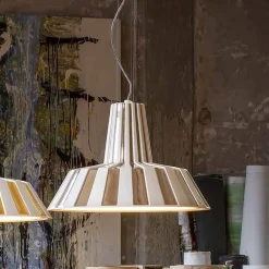 Aldo Bernardi Designer Pendelleuchten-Hängeleuchte modernes Design aus Keramik – Budin