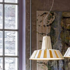 Aldo Bernardi Designer Pendelleuchten-Hängeleuchte modernes Design aus Keramik – Budin