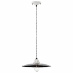 Ferroluce Pendelleuchten Vintage-Hängeleuchte Vintage aus Keramik Kelly