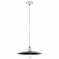 Ferroluce Pendelleuchten Vintage-Hängeleuchte Vintage aus Keramik Kelly