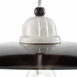 Ferroluce Pendelleuchten Vintage-Hängeleuchte Vintage aus Keramik Kelly