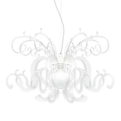 Viadurini Lighting Moderne Kronleuchter-Hängeleuchter aus recycelbarem weißem oder schwarzem Plexiglas - Sancho