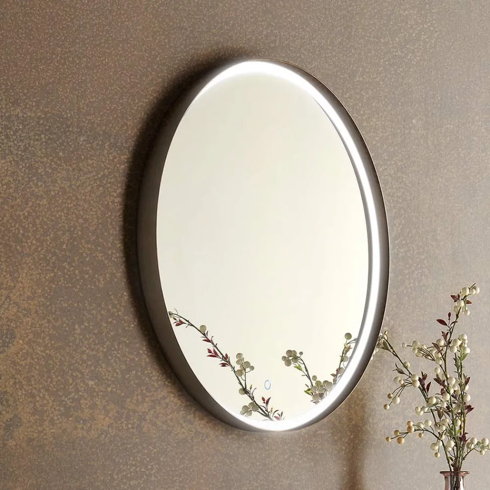 Viadurini Bathroom Badmöbel Hängend-Hängende Badezimmermöbel aus Metall, MDF-Holz und Stonelight Made in Italy - Renga