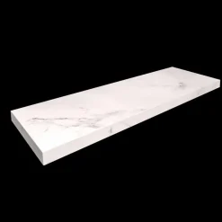 Viadurini Bathroom Badmöbel Hängend-Hängende Badezimmermöbel Komposition 3 aus hochwertigem Gres und Vetrochina - Rametina