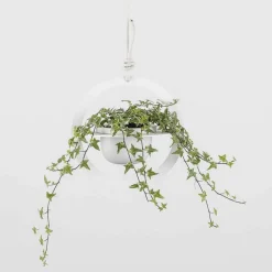 Viadurini Living Deko Vasen-Hängende Blumenvase aus Stahl und Keramik Made in Italy - Leotta