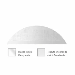 Viadurini Lighting Moderne Pendelleuchten-Hängende Metalllampe mit Netz- oder Leinenlampenschirm Made in Italy - Jump