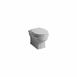 Viadurini Bathroom Wc-Hängende Toilettenschüssel aus weißer Keramik Design Style 54x36 Italy