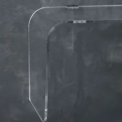 Viadurini Living Konsolentisch Flur-Hängende Wandkonsole in transparentem Design Acrylglas - Cesarea