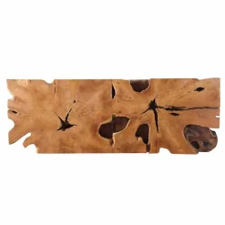 Viadurini Bathroom Badmöbel Hängend-Hängender Badezimmerschrank aus massivem Teakholz - Forest