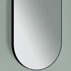 Viadurini Bathroom Badspiegel-Hängender Metallspiegel mit optionaler Beleuchtung, hergestellt in Italien – Amadeus