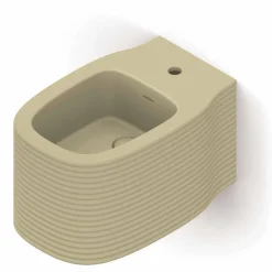 Viadurini Bathroom Bidet-Hängendes Bidet des modernen Designs in den Tonwaren hergestellt in Italien, Amleto