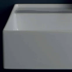 Viadurini Bathroom Farbige Waschbecken-Hängewaschbecken aus Keramik in modernem Design Sun 60x45 cm, hergestellt in Italien