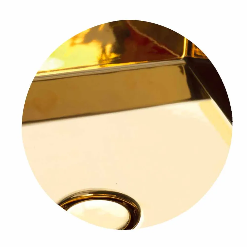 Viadurini Bathroom Farbige Waschbecken-Hängewaschbecken Sun aus Keramik 50x35 cm, in verschiedenen Farben verfügbar