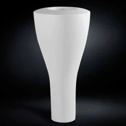Viadurini Living Deko Vasen-Hochmoderne Polyethylenvase Made in Italy Hohe Qualität - Timodeo