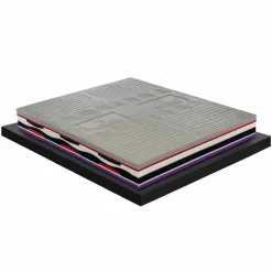 Viadurini Night Design Queen Size Matratze-Hochwertige Queen Size Matratze aus Memory H 25 cm – Silvestro
