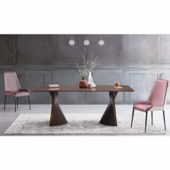 Viadurini Living Esstische-Hochwertiger Esstisch aus Gres und Esche Made in Italy - Charol