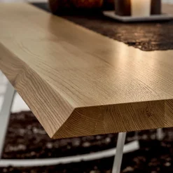 Viadurini Living Esstische-Hochwertiger Küchentisch aus entrindetem Holz Made in Italy - Pinocchio