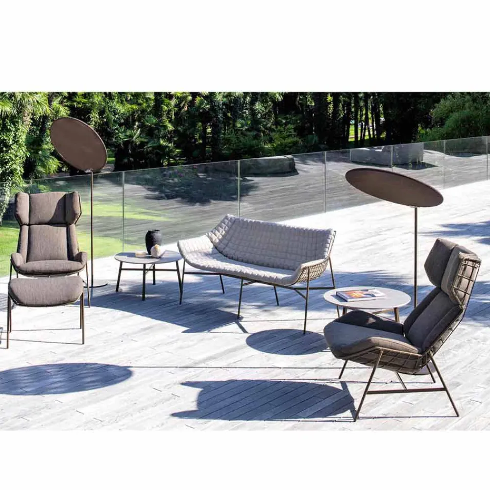 Varaschin Gartenideen-Hochwertiger Sonnenschutz aus Stoff und Aluminium - Emma Sunscreen von