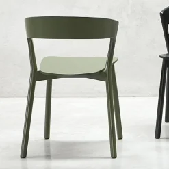 Viadurini Living Moderne Stühle-Hochwertiger Stuhl aus Eschenholz Made in Italy, 2 Stück - Oslo