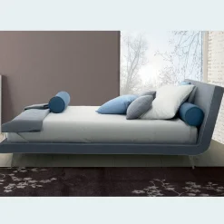 Viadurini Night Design Polsterbetten-Hochwertiges, modernes gepolstertes Doppelbett, hergestellt in Italien – Yurgen