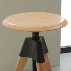 Viadurini Living Küchenhocker-Hocker aus Buchenholz und Polypropylen in modernem Design Sit