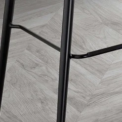 Viadurini Living Küchenhocker-Hocker aus Faserstoff in Lederoptik und Metall Made in Italy - Gohan