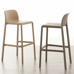 Viadurini Küchenhocker-Hocker aus Harz mit Glasfaser in modernem Design Grosseto