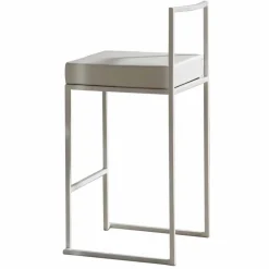 Viadurini Living Küchenhocker-Hocker aus Kunstleder H 65 cm, modernens Design - Alina