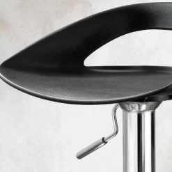 Viadurini Living Barhocker-Hocker aus Metall und PVC im 2er Set in modernem Design Aldo