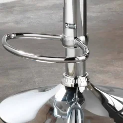 Viadurini Living Barhocker-Hocker aus Metall und PVC im 2er Set in modernem Design Aldo