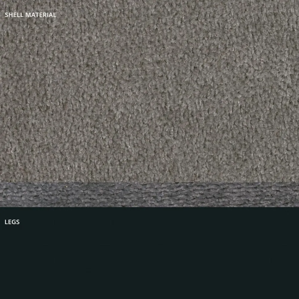 Viadurini Living Küchenhocker-Hocker aus Stoff und anthrazitfarbenem Metalldesign Made in Italy - Marianet